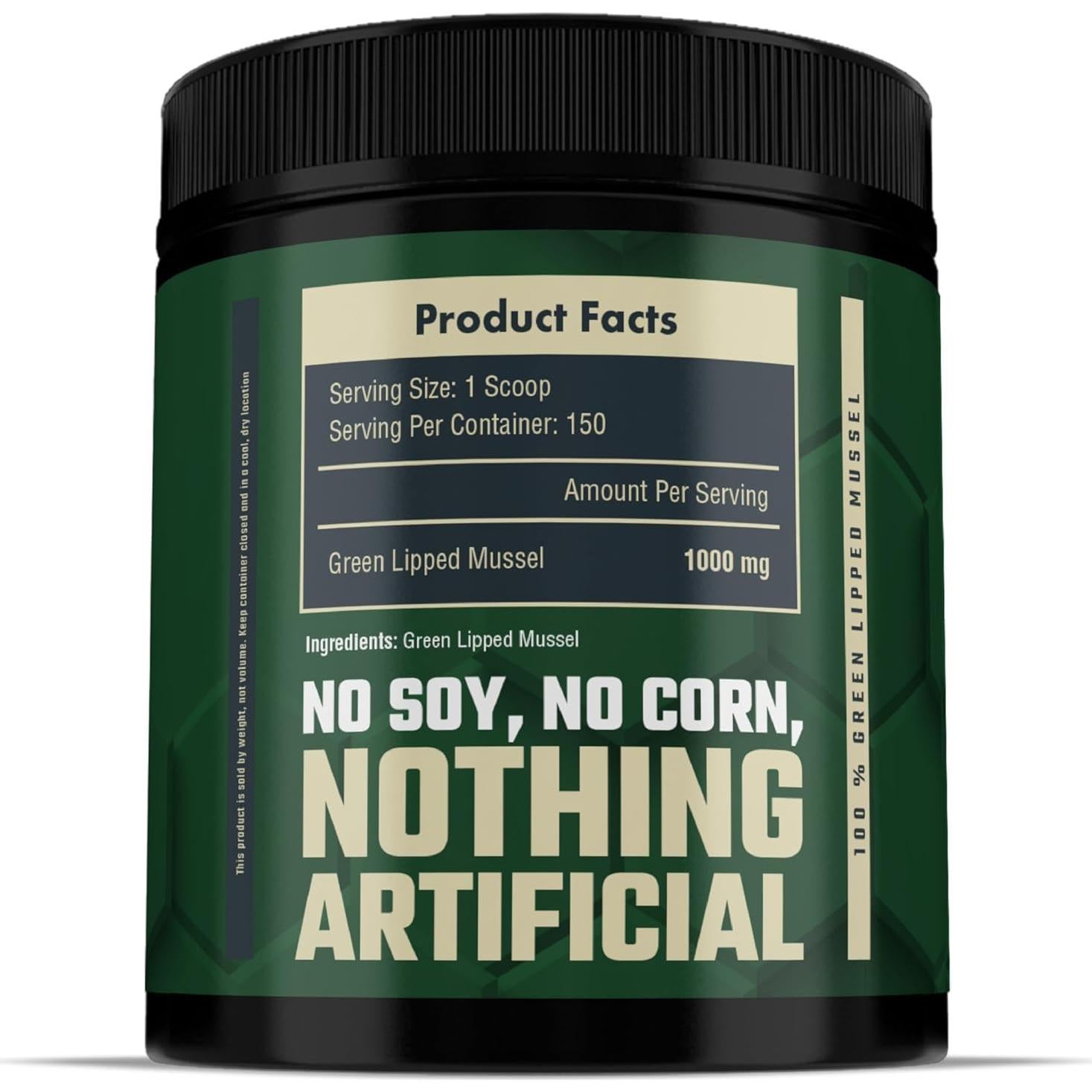 Polvo de Mejillón Verde de Nueva Zelanda Daybreak 150g - Suplemento Articular para Perros y Gatos