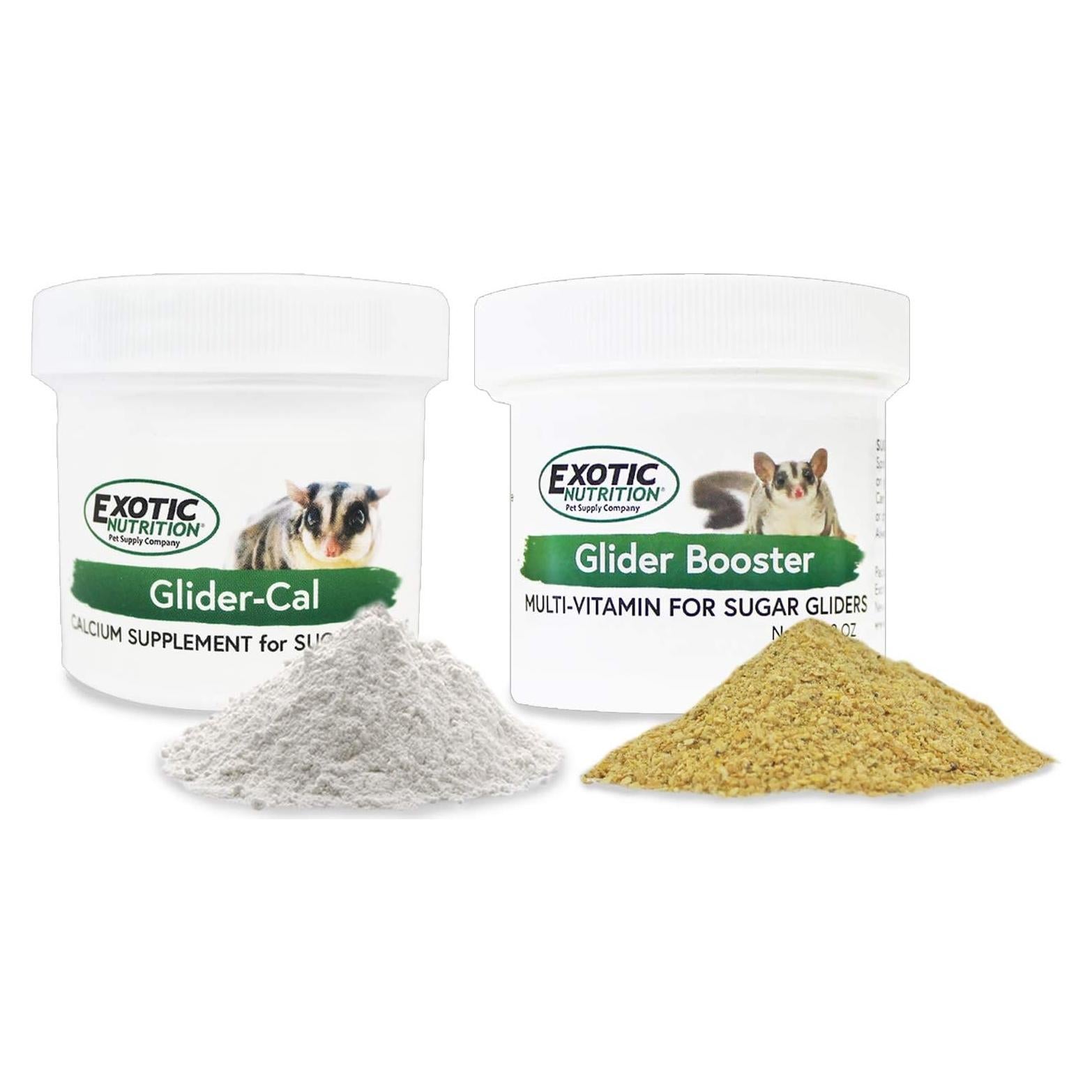 Combo de Vitaminas y Calcio para Gliders de Azúcar Exotic Nutrition