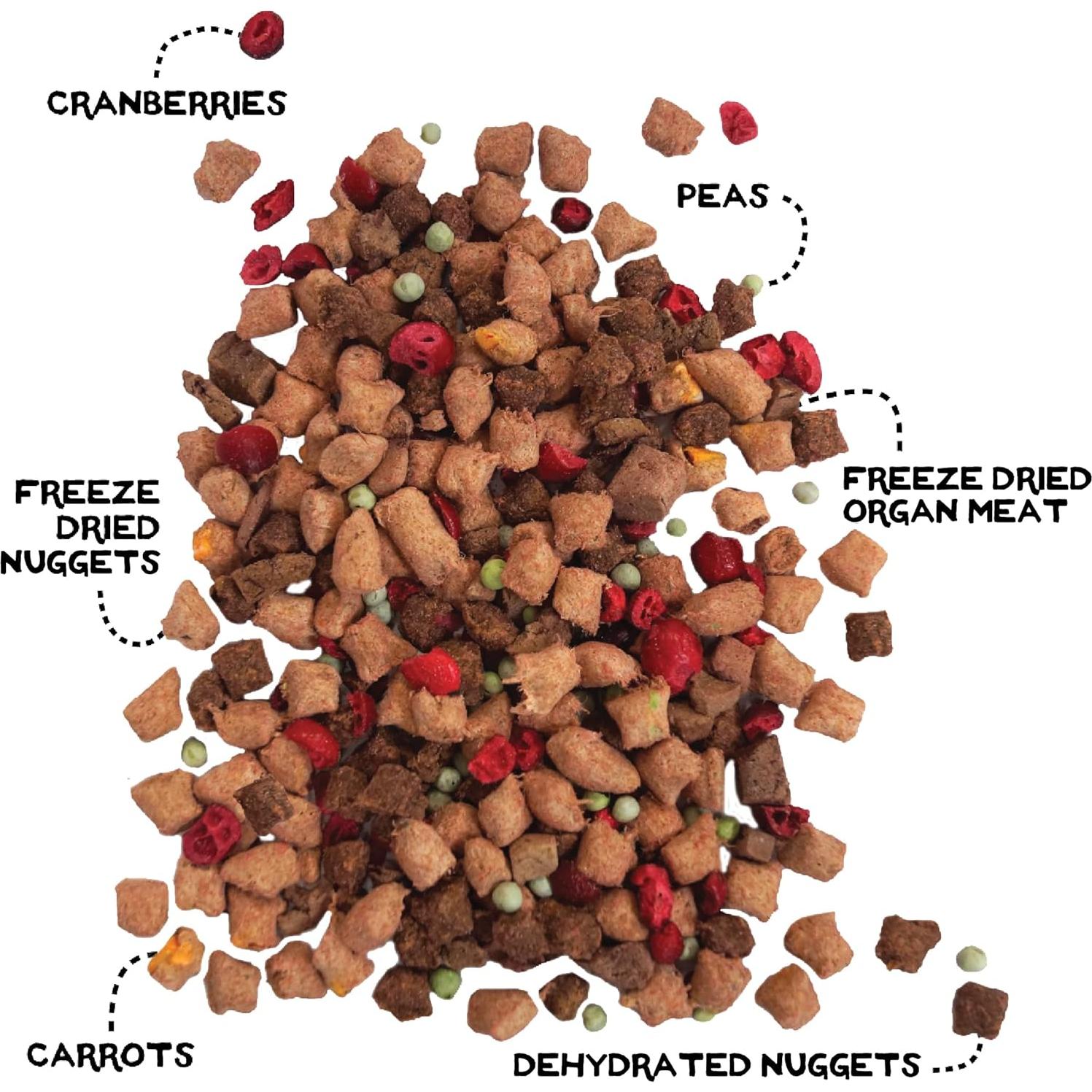 Comida Cruda Liofilizada para Perros Proyecto de Comida Simple - 6 Variedades