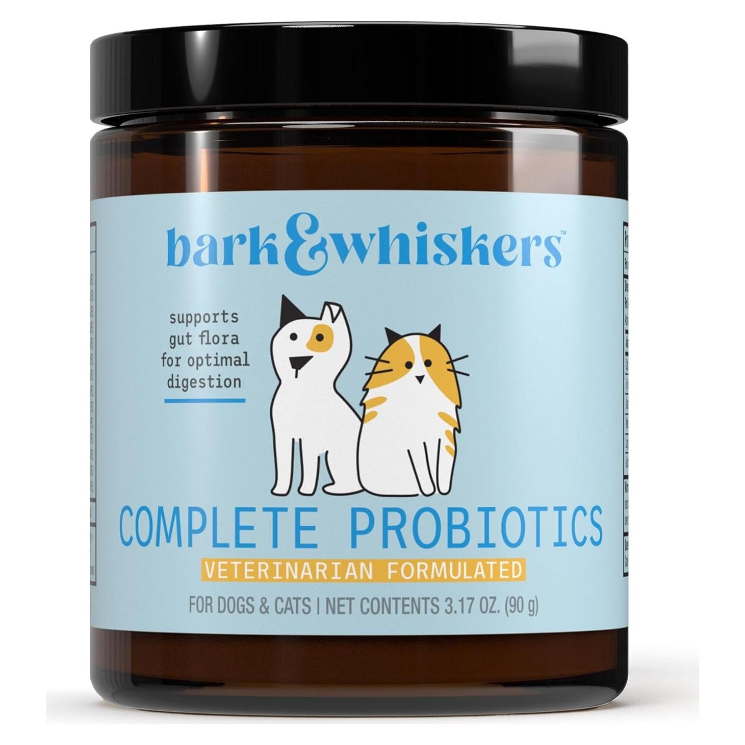 Probióticos Completos Dr. Mercola para Gatos y Perros 90 g