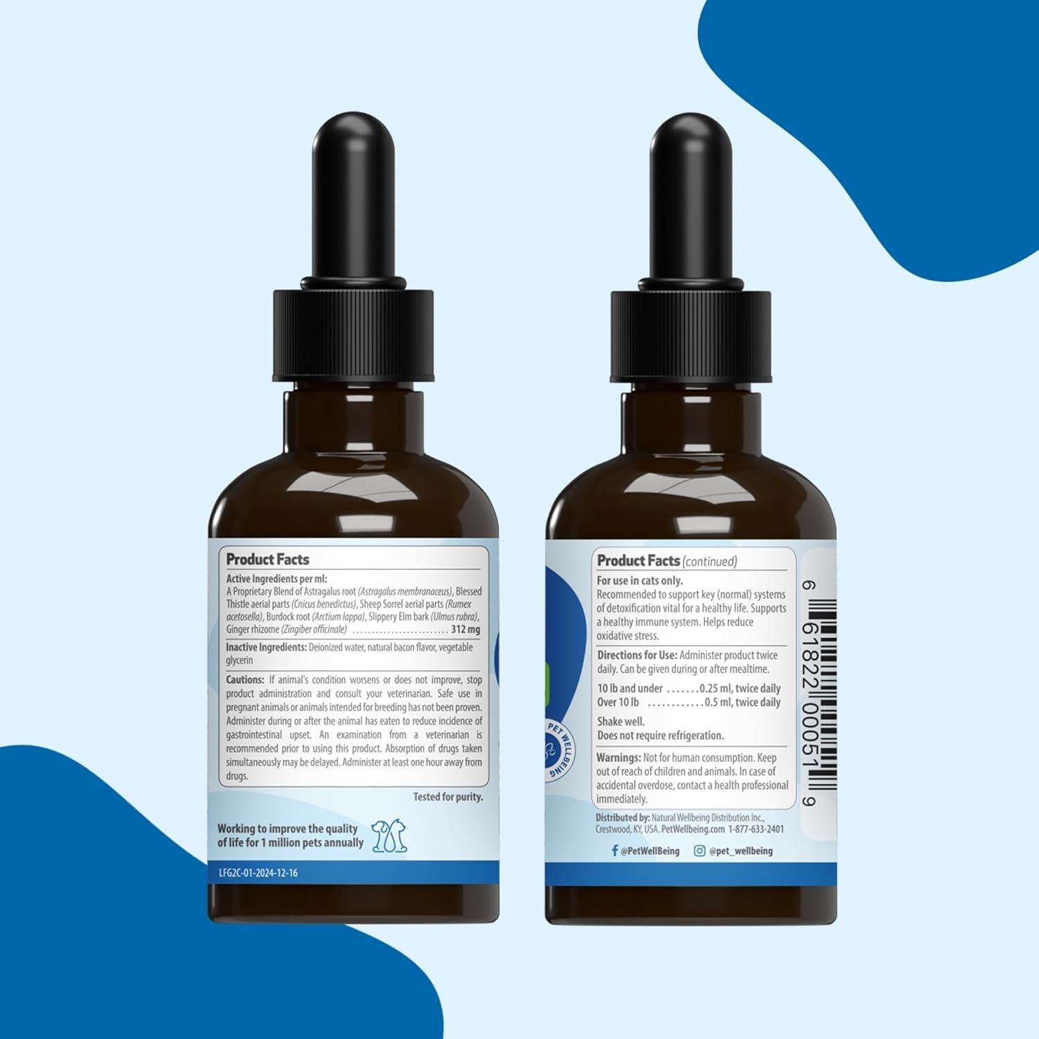 Life Gold Suplemento para Gatos - Pet Wellbeing 59 ml