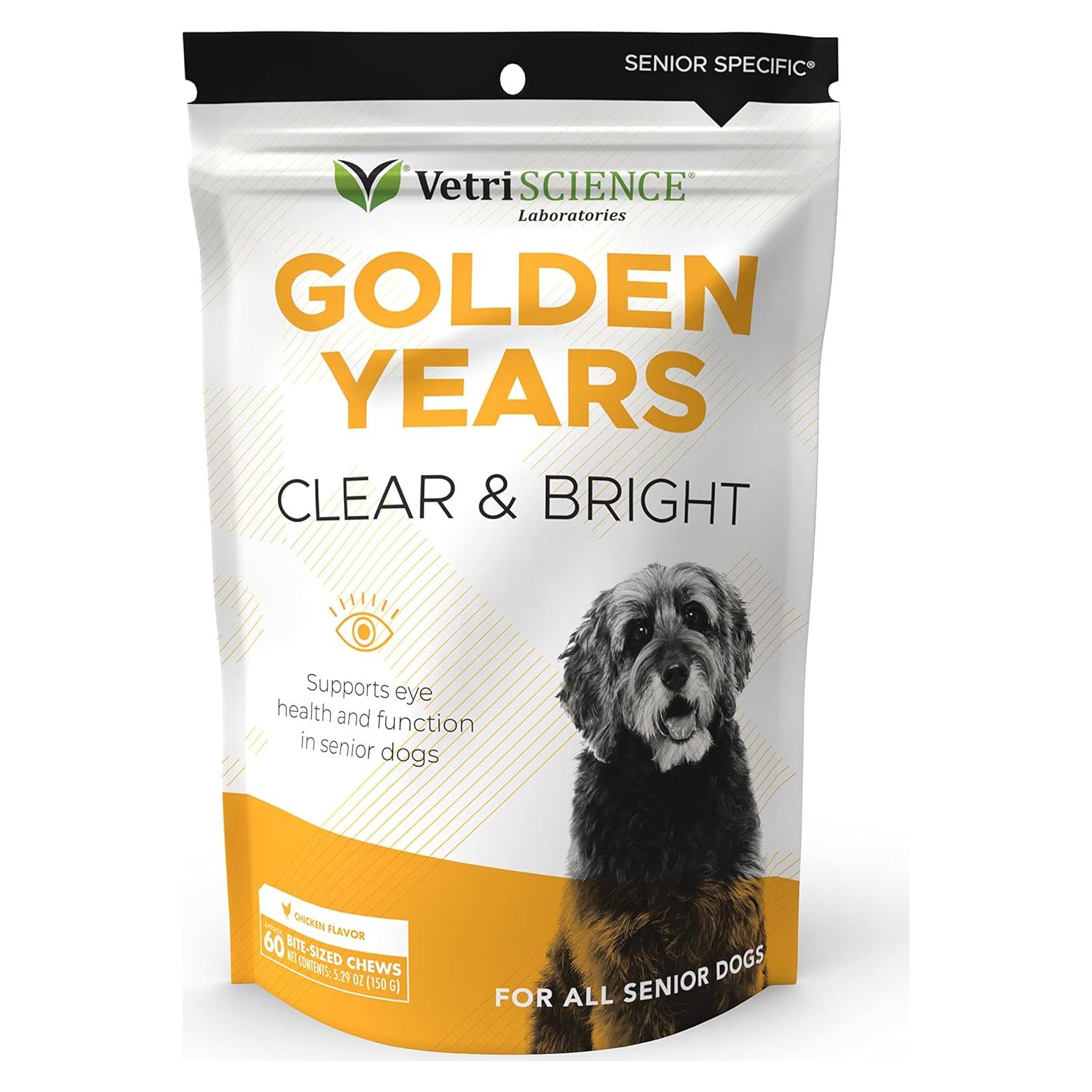 Suplemento ocular para perros VetriScience 60 masticables pollo