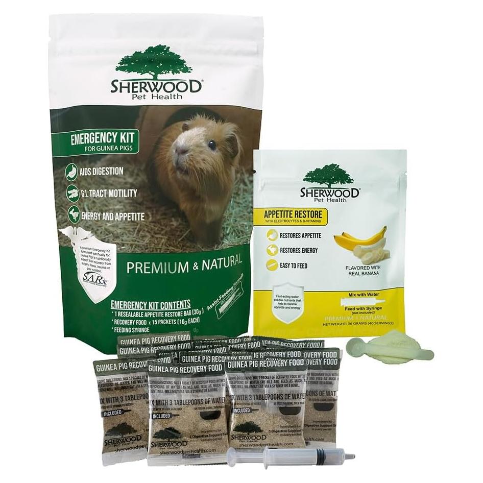 Kit de Emergencia para Cobayas Sherwood Pet Health 180g