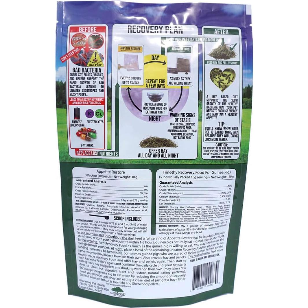 Kit de Emergencia para Cobayas Sherwood Pet Health 180g
