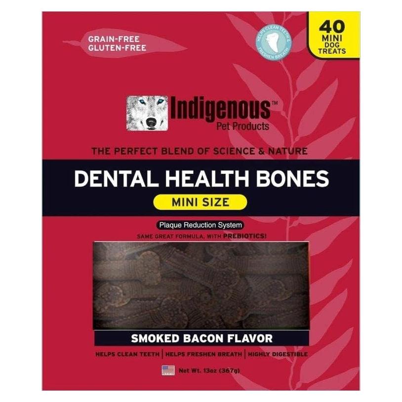 Huesos Dentales Indígenas para Perros - Sabor Bacon Ahumado 368g
