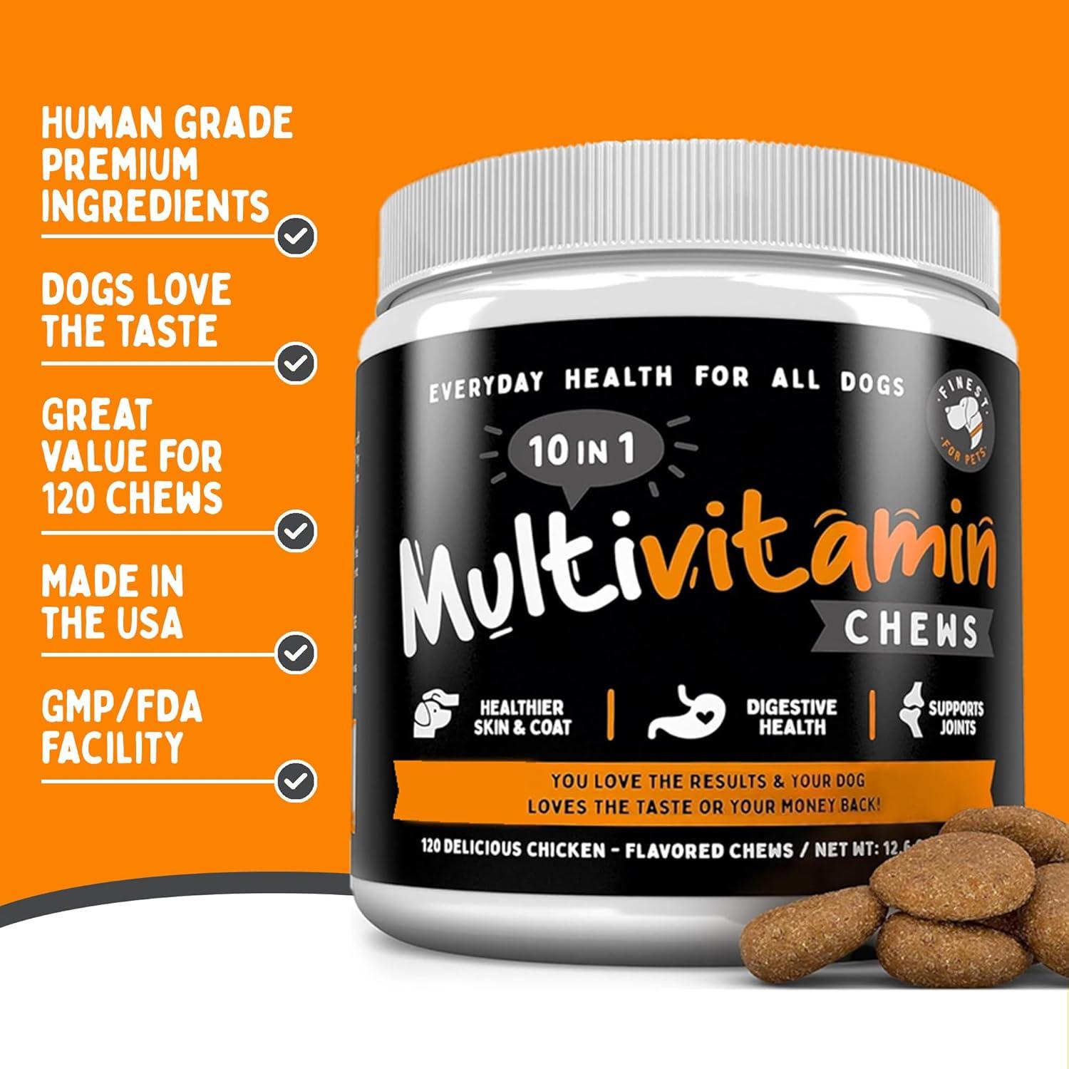Suplemento Multivitamínico para Perros Finest For Pets 10 en 1