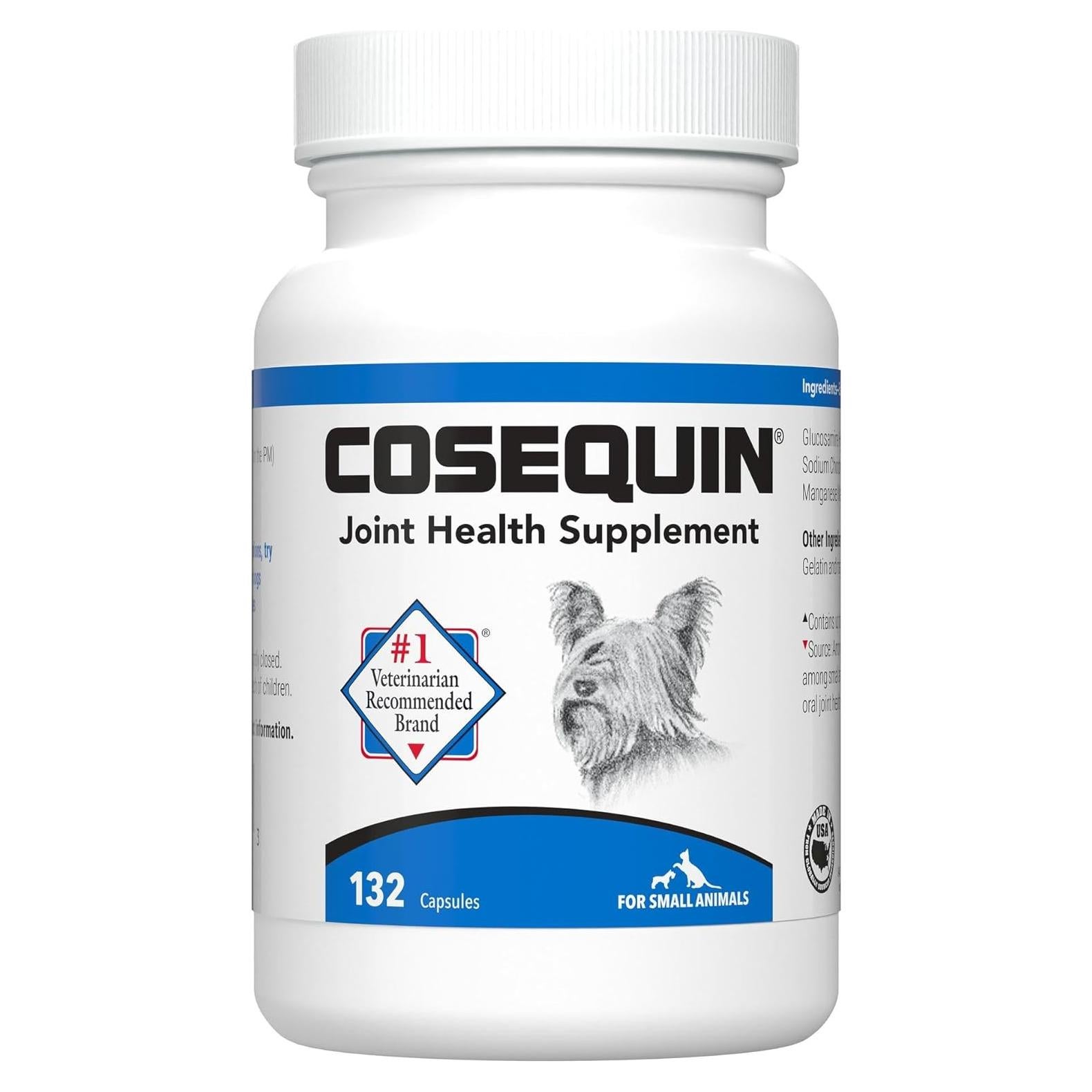 Suplemento Articular Cosequin Nutramax 132 Cápsulas para Perros
