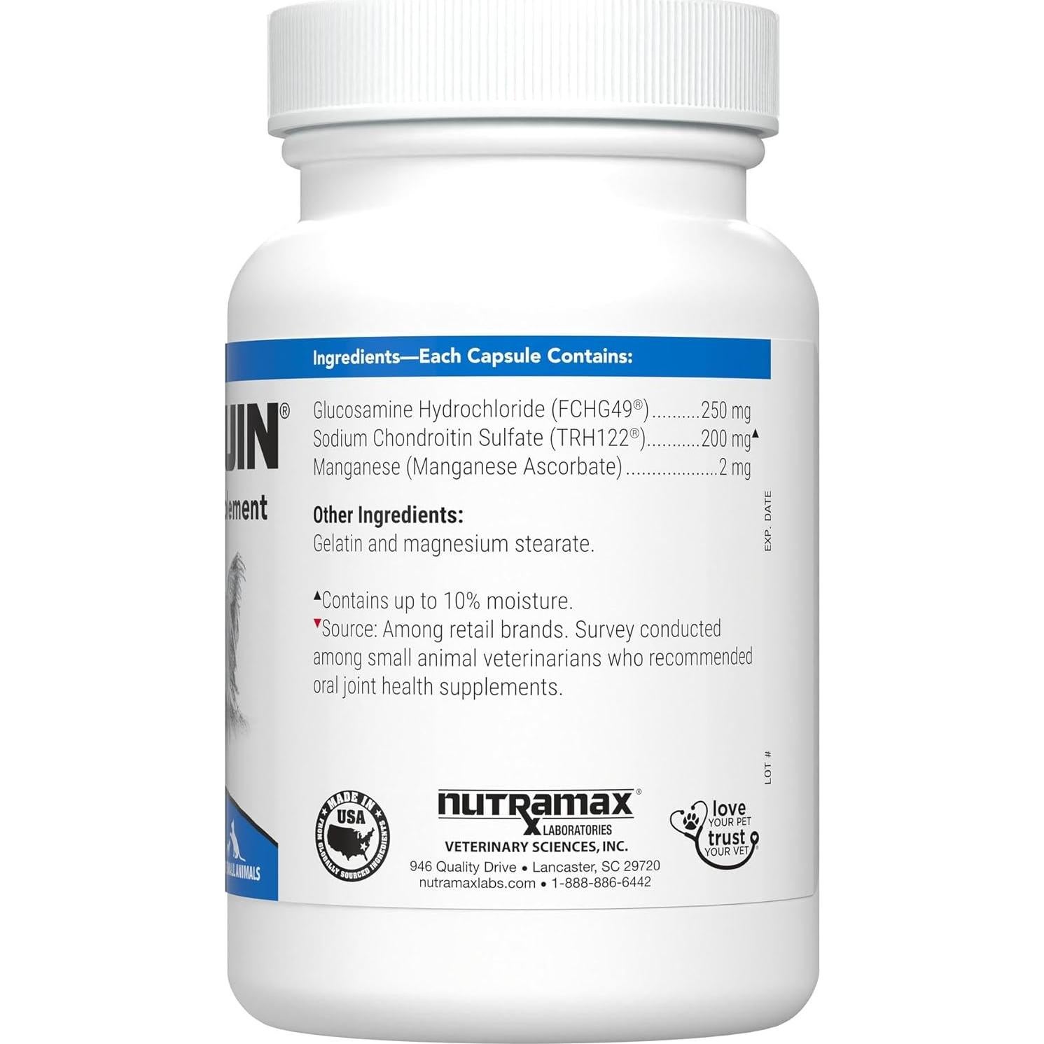 Suplemento Articular Cosequin Nutramax 132 Cápsulas para Perros