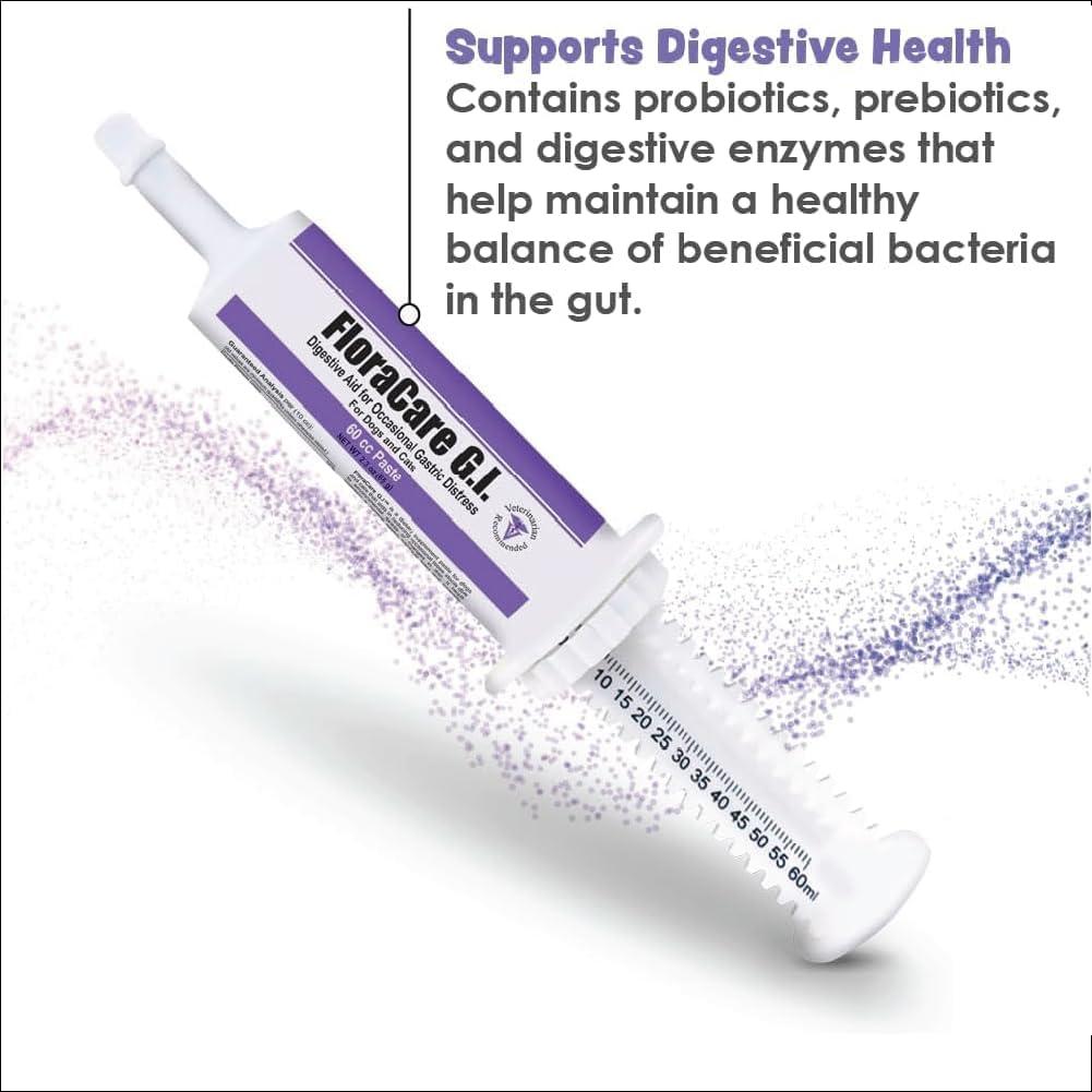 FloraCare G.I. Pasta Suplemento para Perros y Gatos 60 CC