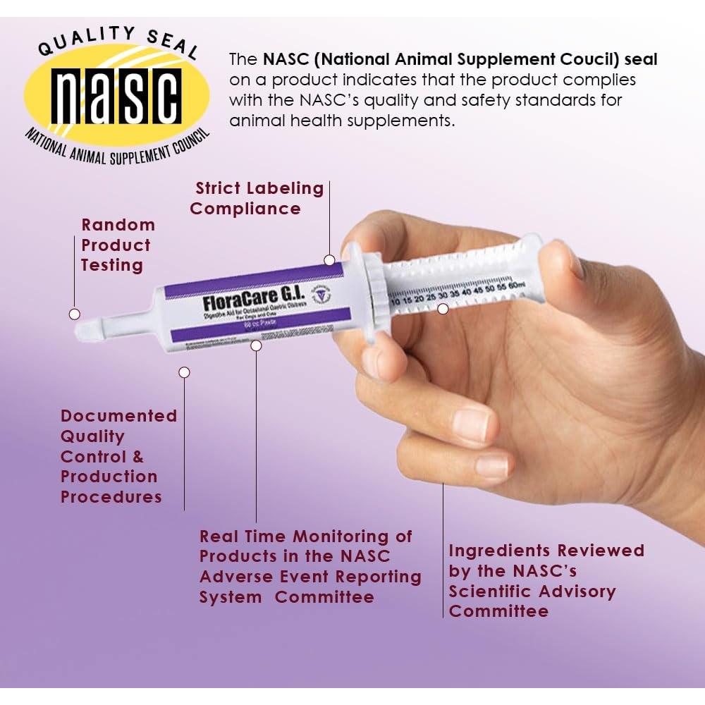 FloraCare G.I. Pasta Suplemento para Perros y Gatos 60 CC