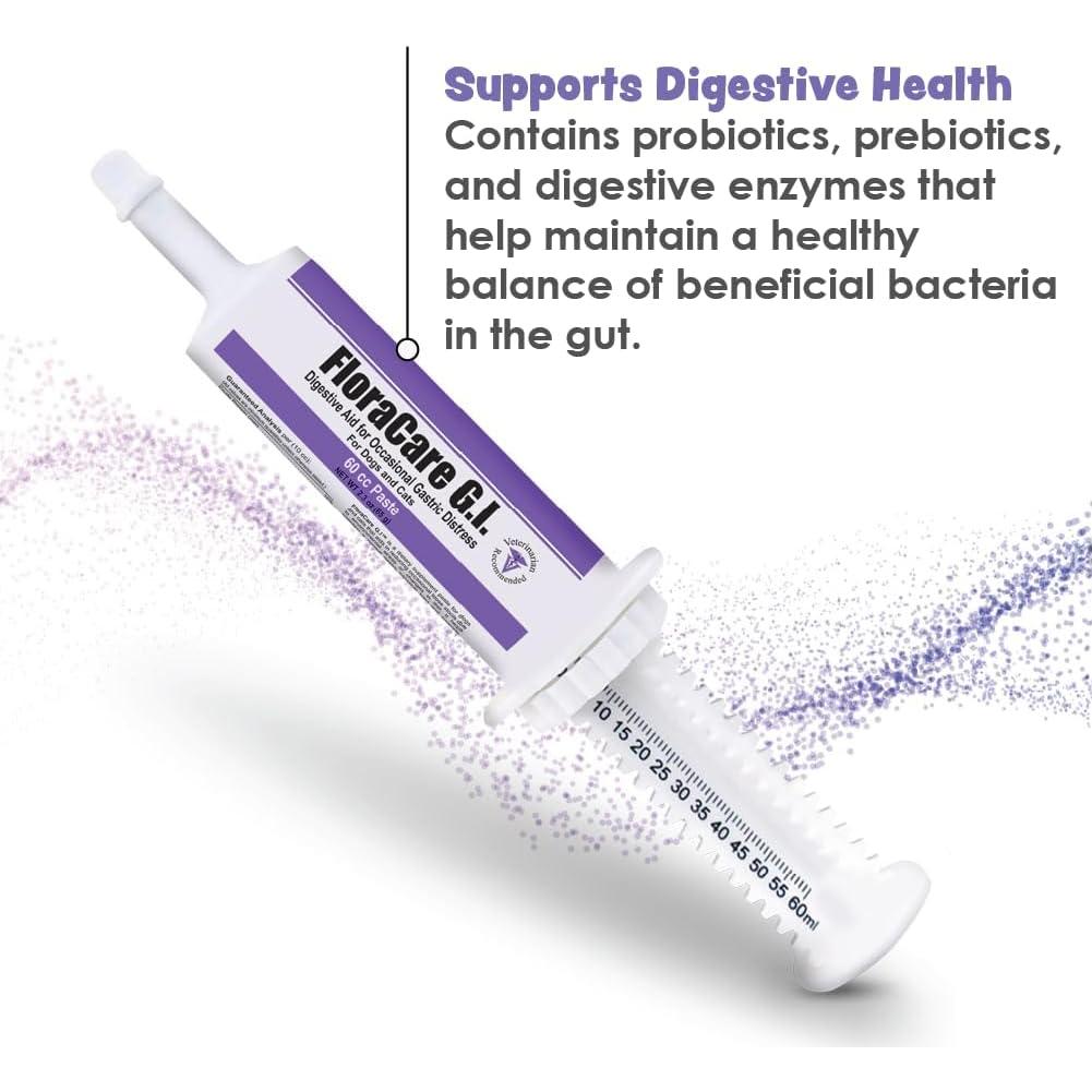 FloraCare G.I. Pasta Suplemento para Perros y Gatos 60 CC