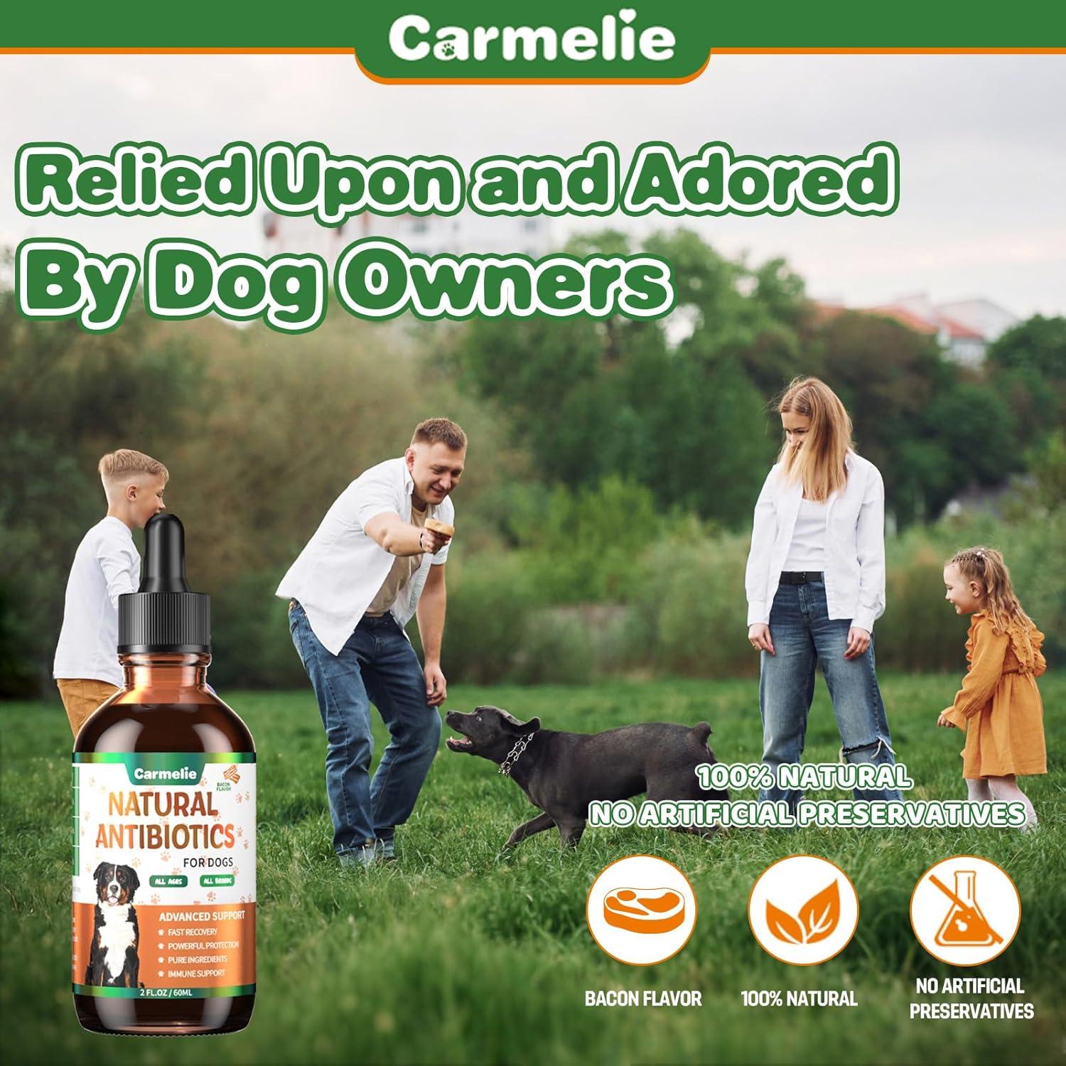 Antibióticos Naturales para Perros Carmelie 60 ml - Salud Piel