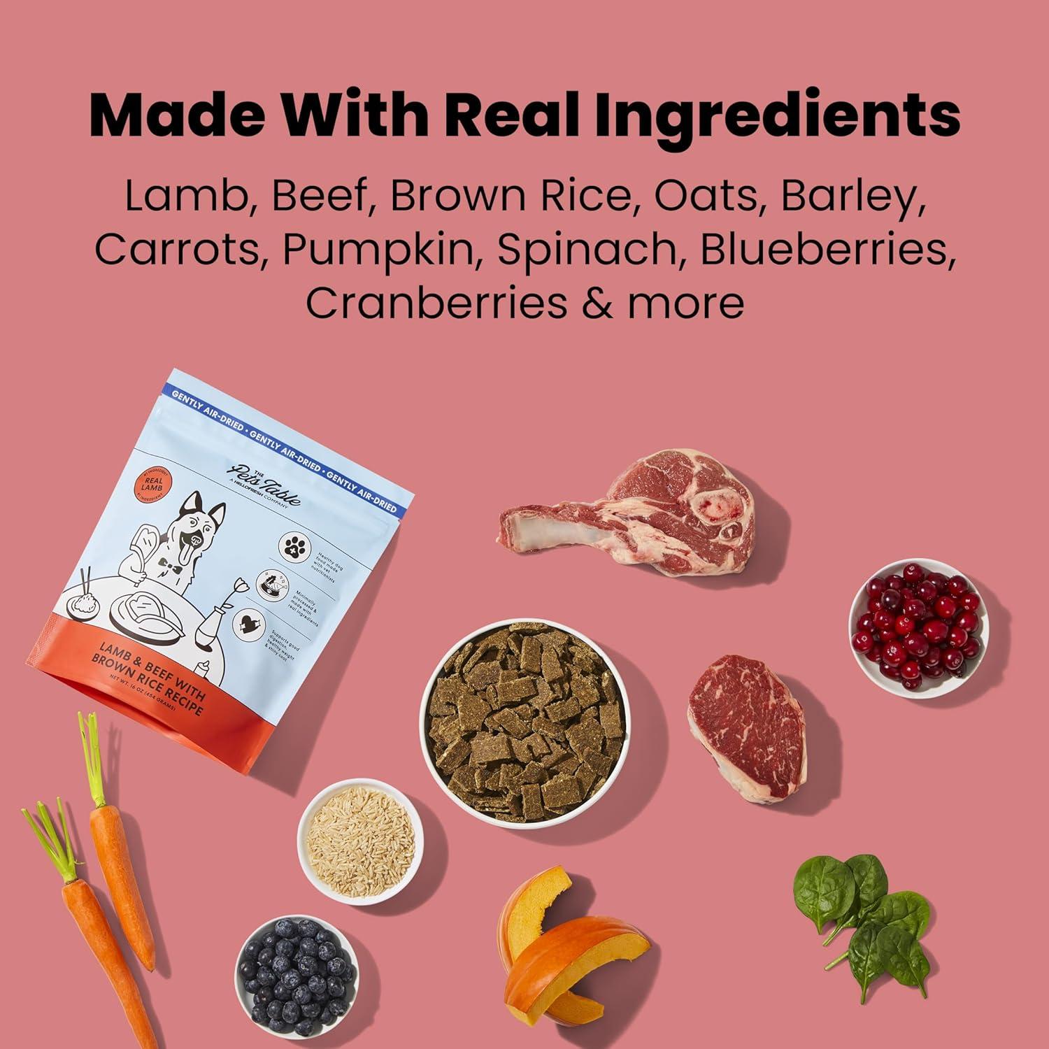 Comida Deshidratada para Perros La Mesa de Mascotas 2.04 kg Cordero y Res