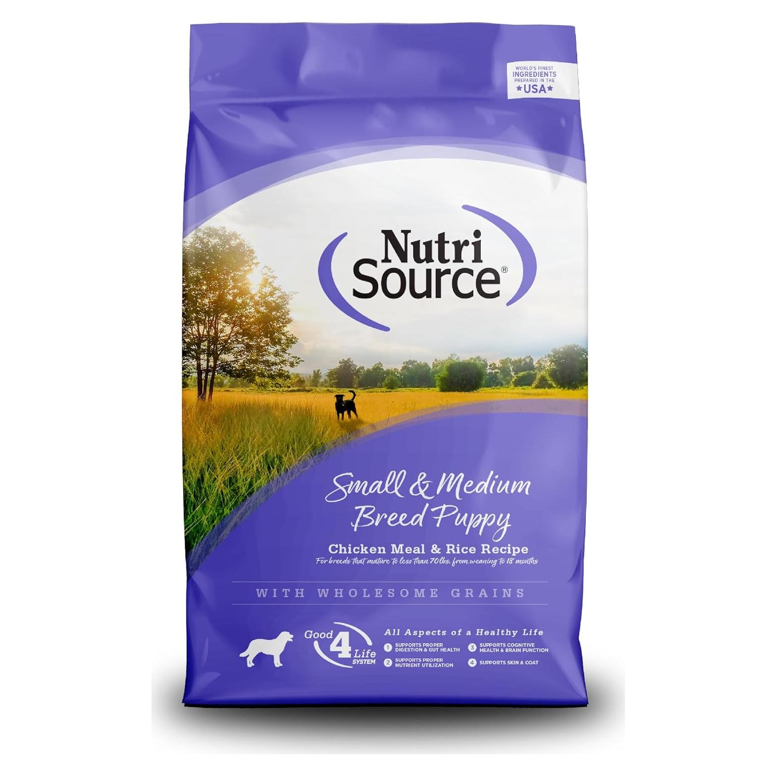 Comida para Cachorros NutriSource 1.81 kg - Pollo y Arroz