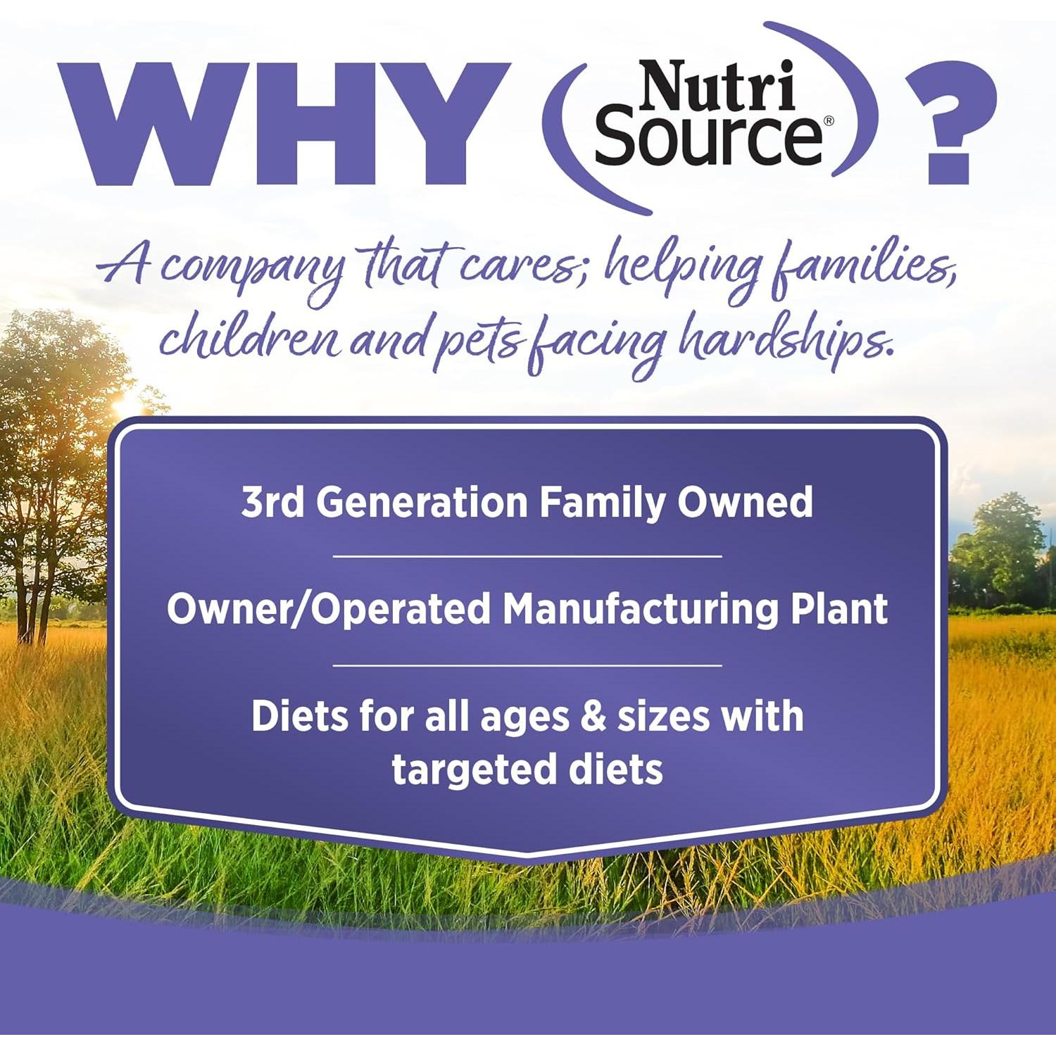 Comida para Cachorros NutriSource 1.81 kg - Pollo y Arroz