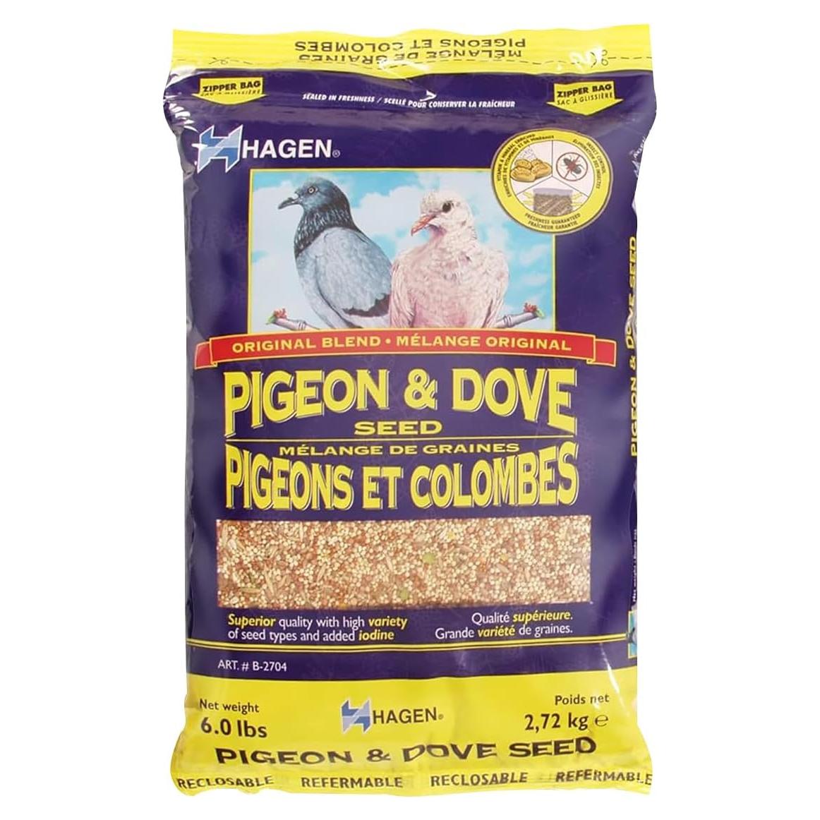 Semilla para Palomas y Tórtolas Hagen 2.72 kg - Nutrición Completa
