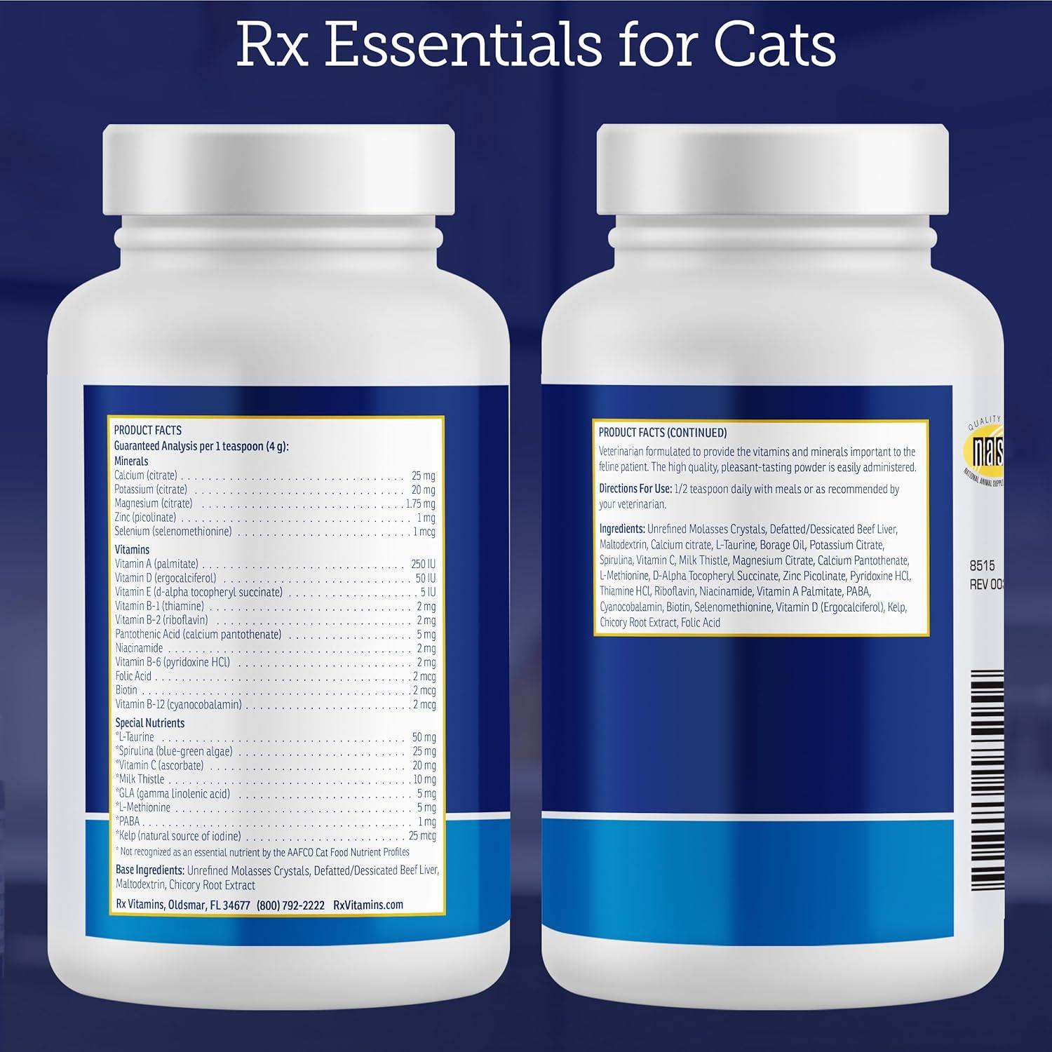 Suplemento Multivitamínico para Gatos Rx Vitamins 113g