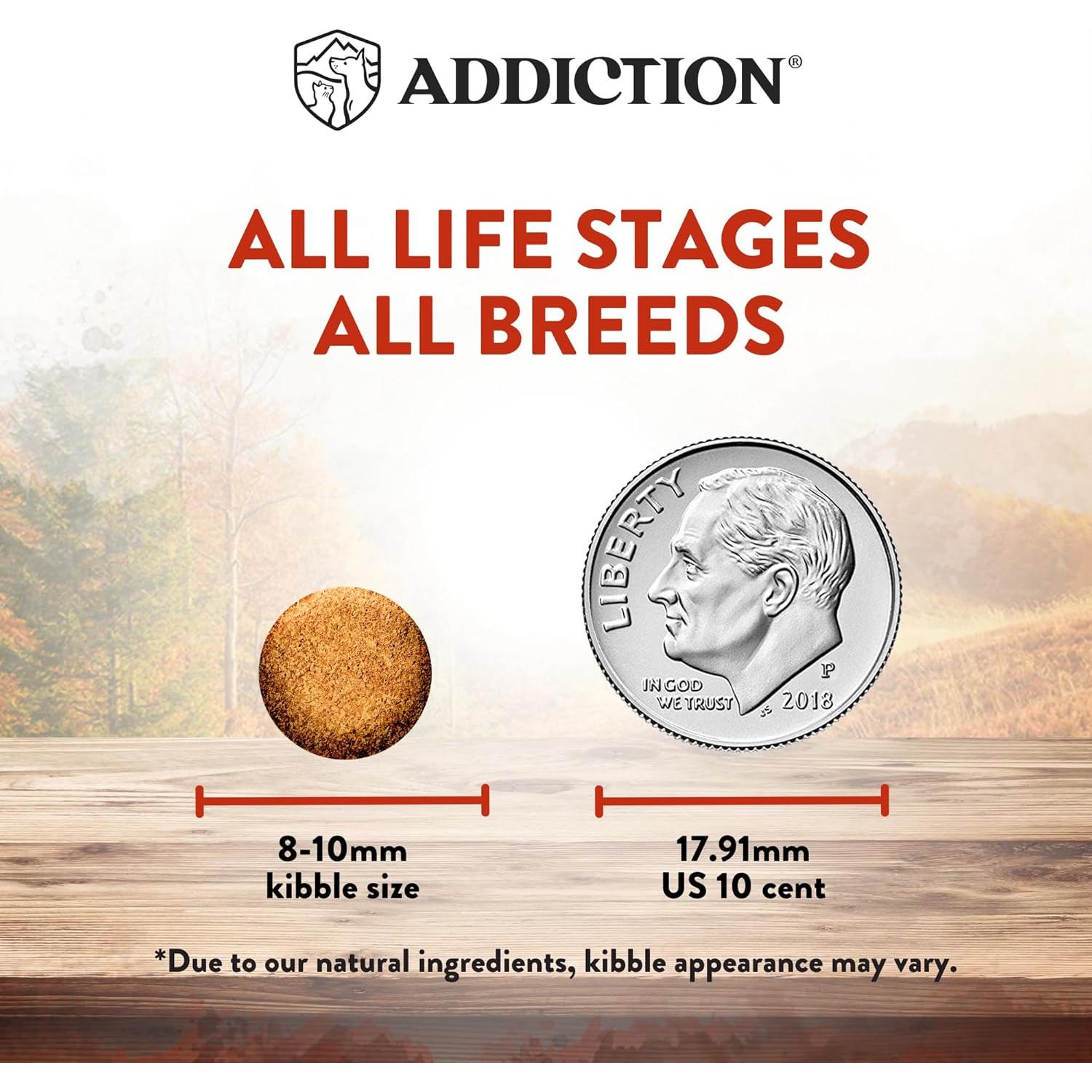 Comida Seca para Gatos Addiction Wild Islands Venado 1.81kg