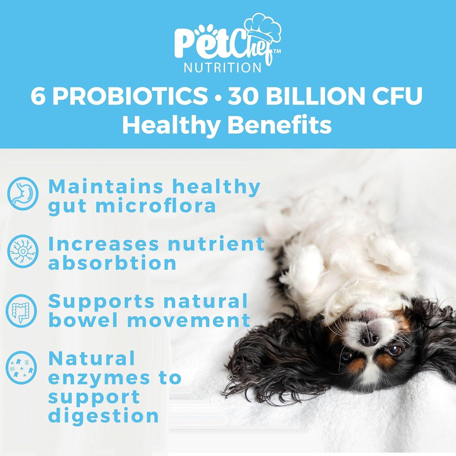 Probioticos para Perros Pet Chef Bacon 140ct - Salud Digestiva