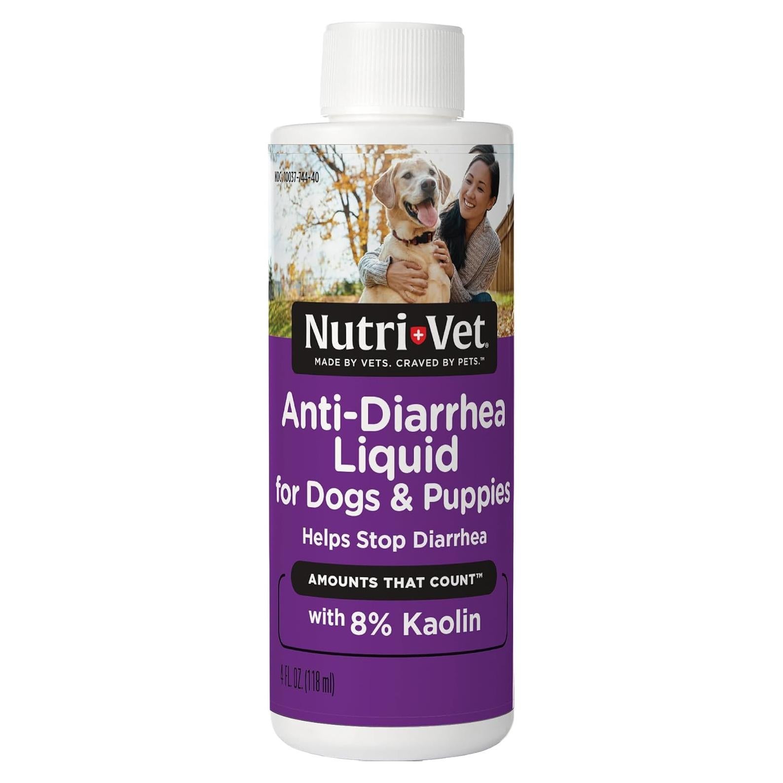 Nutri-Vet Líquido Anti-Diarrea para Perros 118ml - Salud Digestiva