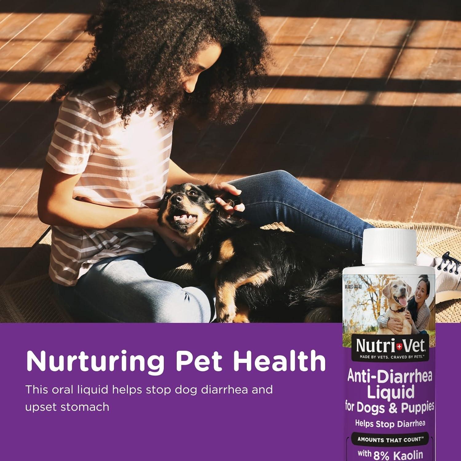 Nutri-Vet Líquido Anti-Diarrea para Perros 118ml - Salud Digestiva