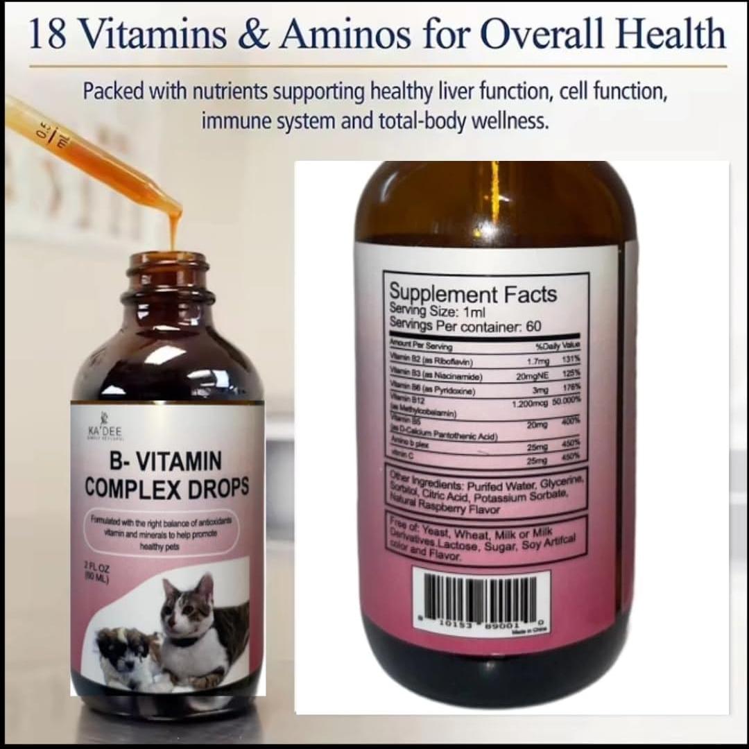 Gotas de Vitamina B-12 para Perros y Gatos Higgies - 59.15 ml