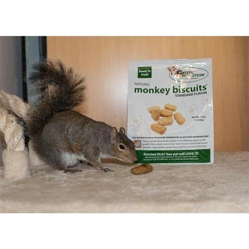 Galletas de Mono Estándar 1.36 kg Exotic Nutrition para Mascotas