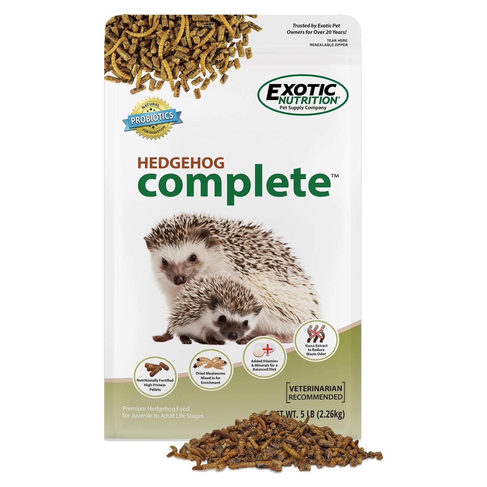 Hedgehog Complete 2.27 kg - Comida Natural para Erizos