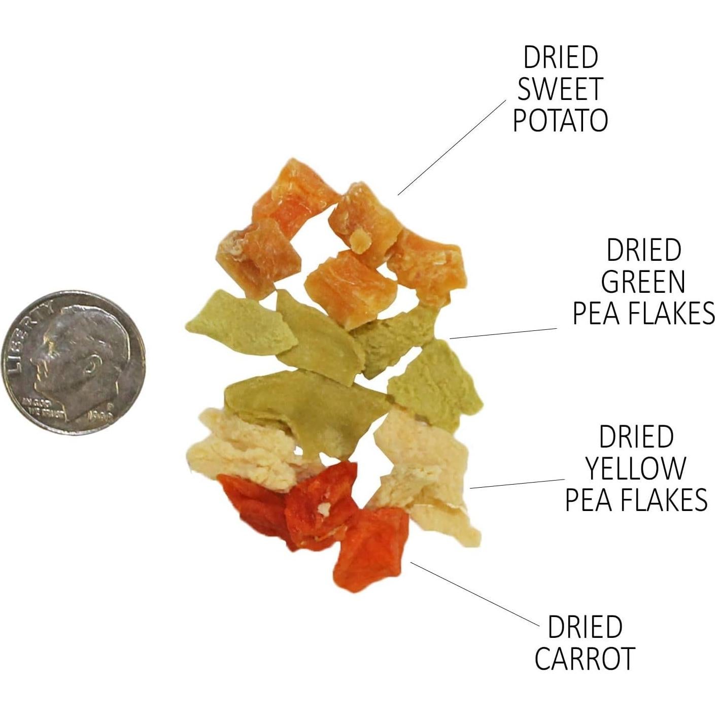 Mezcla de Verduras Secas Exotic Nutrition 226.8g para Mascotas