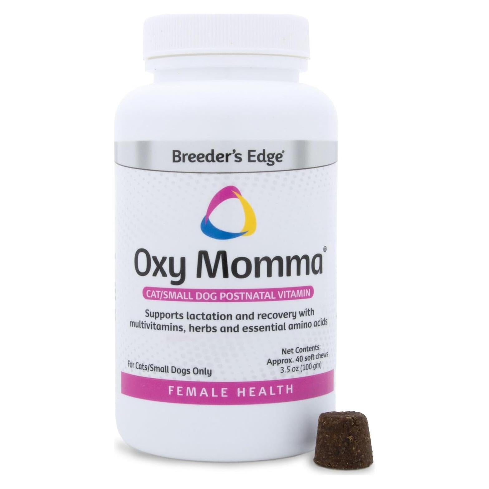 Suplemento Oxy Momma Revival Animal Health - 40 Galletas para Perros y Gatos