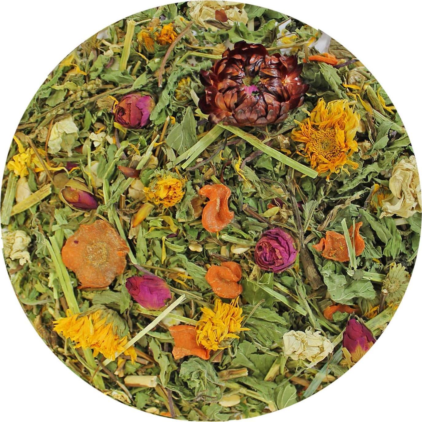 Esenciales de Ensalada Pasture Plus+ Exotic Nutrition 191g - Mezcla Natural para Conejos y Pequeños Animales