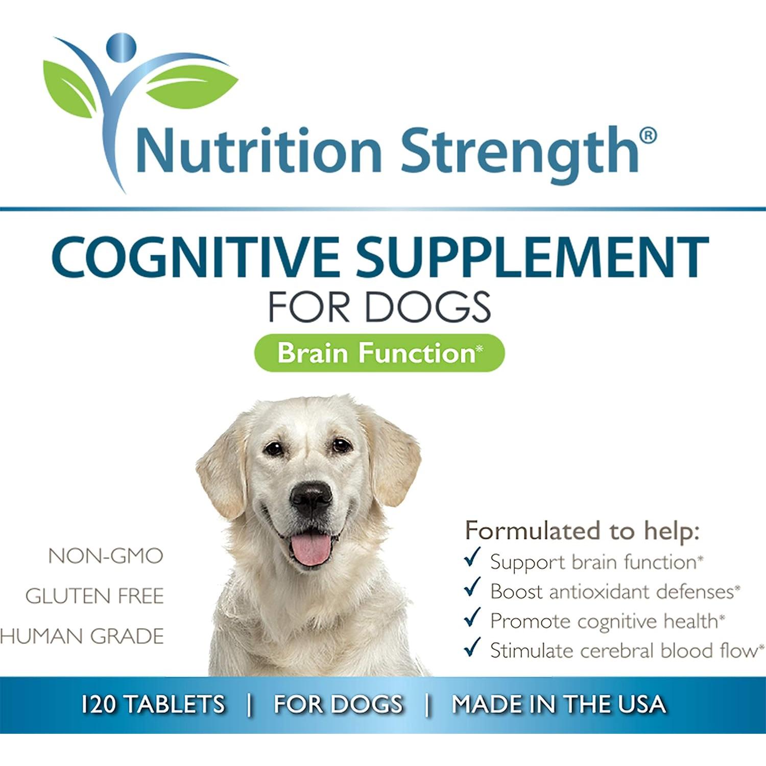 Suplemento Cognitivo para Perros Nutrition Strength 120 Tabletas