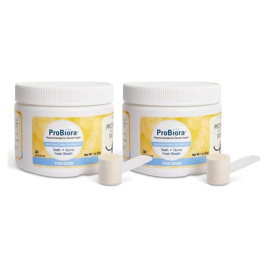 ProBiora para Perros | Suplemento Probiótico Dental | 30 Porciones
