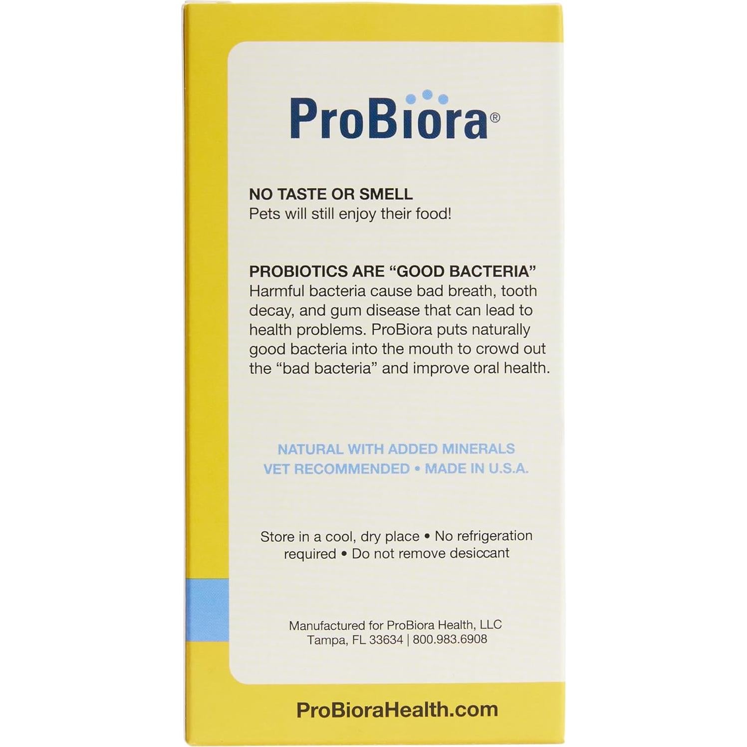 ProBiora para Perros | Suplemento Probiótico Dental | 30 Porciones
