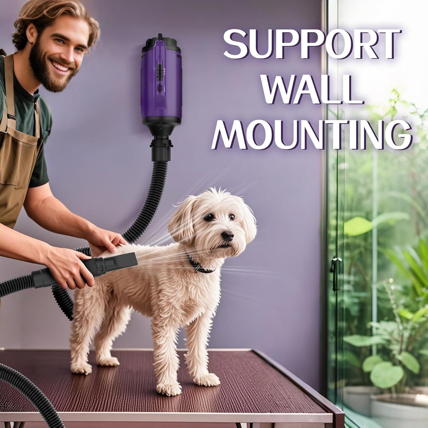 Secador de Perros Shernbao SMD-06P Profesional 5000FPM-220.3m/min