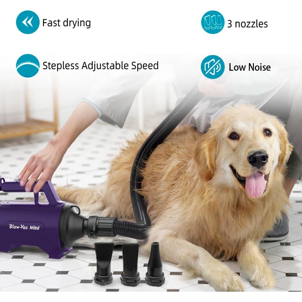 Secador de Perros Shernbao SMD-06P Profesional 5000FPM-220.3m/min
