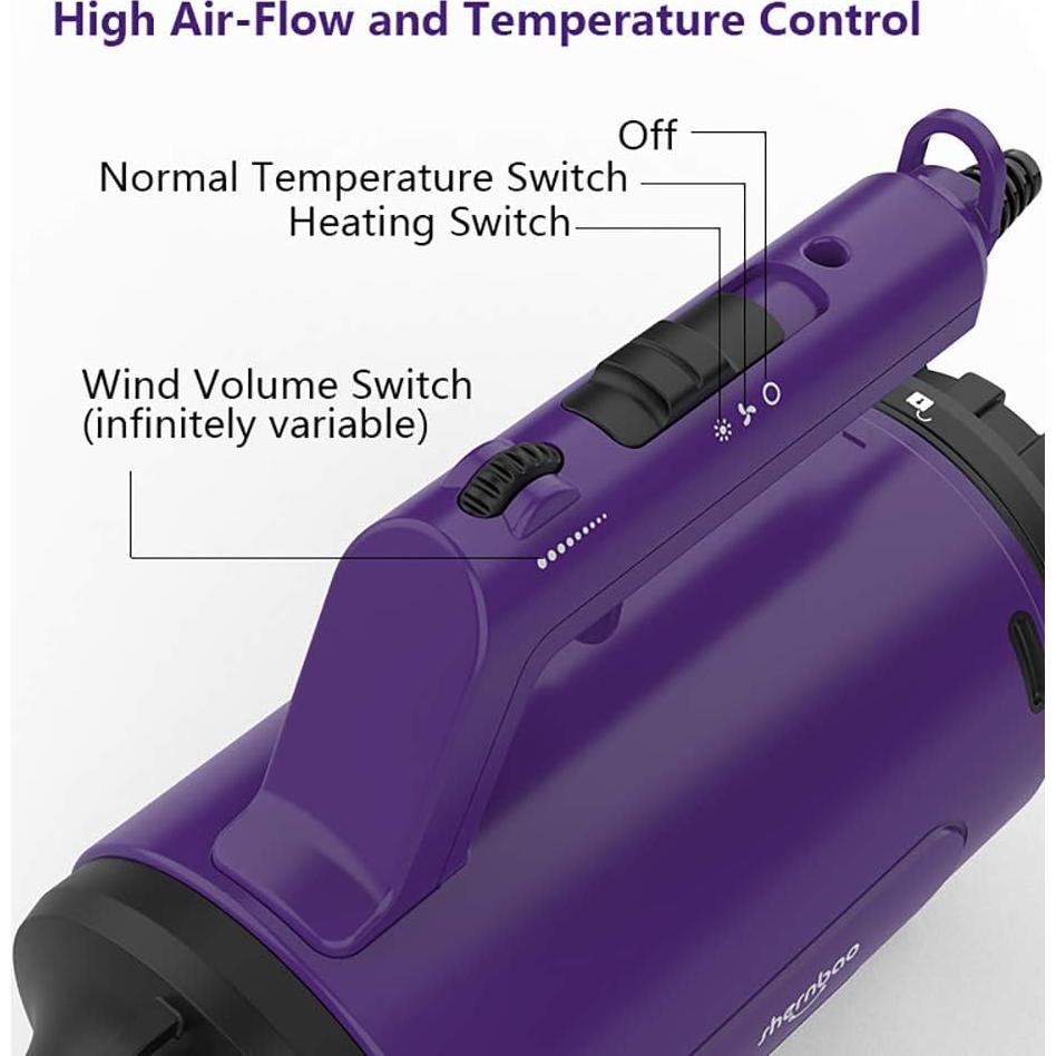 Secador de Perros Shernbao SMD-06P Profesional 5000FPM-220.3m/min