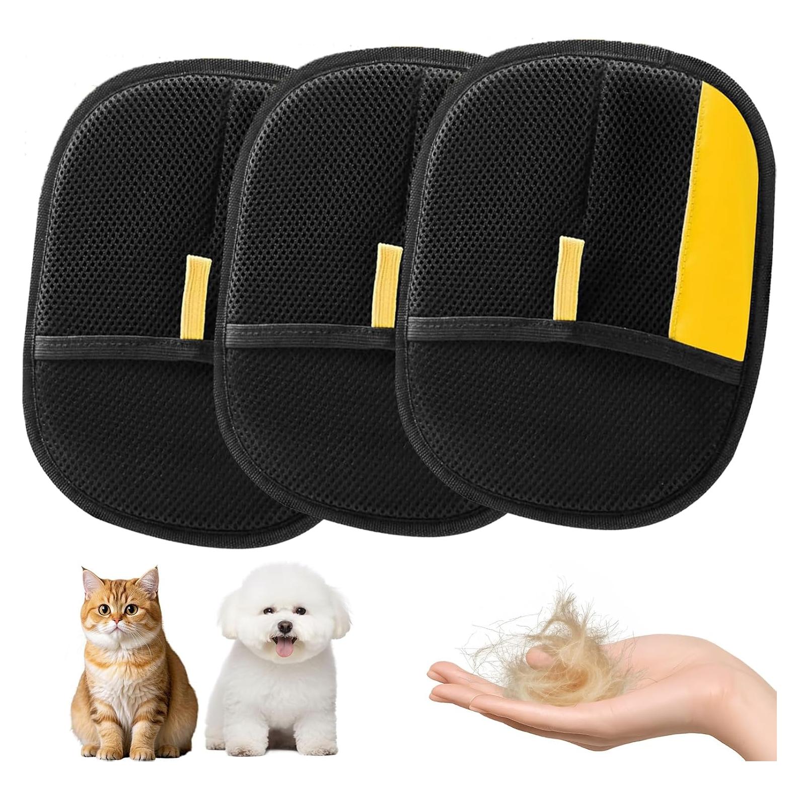 Guantes de Aseo para Mascotas GROTOLY - Eliminación de Pelo Efectiva