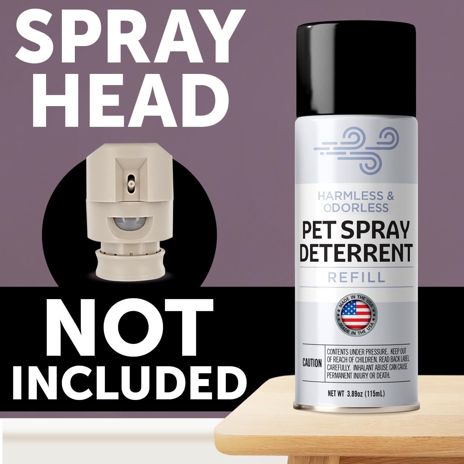 Recargas Spray Disuasorio para Mascotas Berkland - 2 Latas 110ml