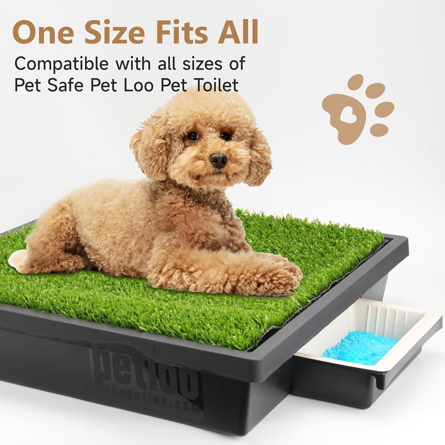 Paquete de 10 bandejas desechables Pee-Pod PetSafe con esponja