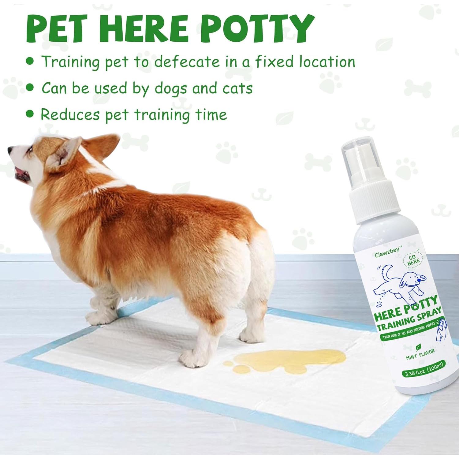 Juego de Spray para Perros Clawzbey - No-Go y Entrenamiento 100 ml