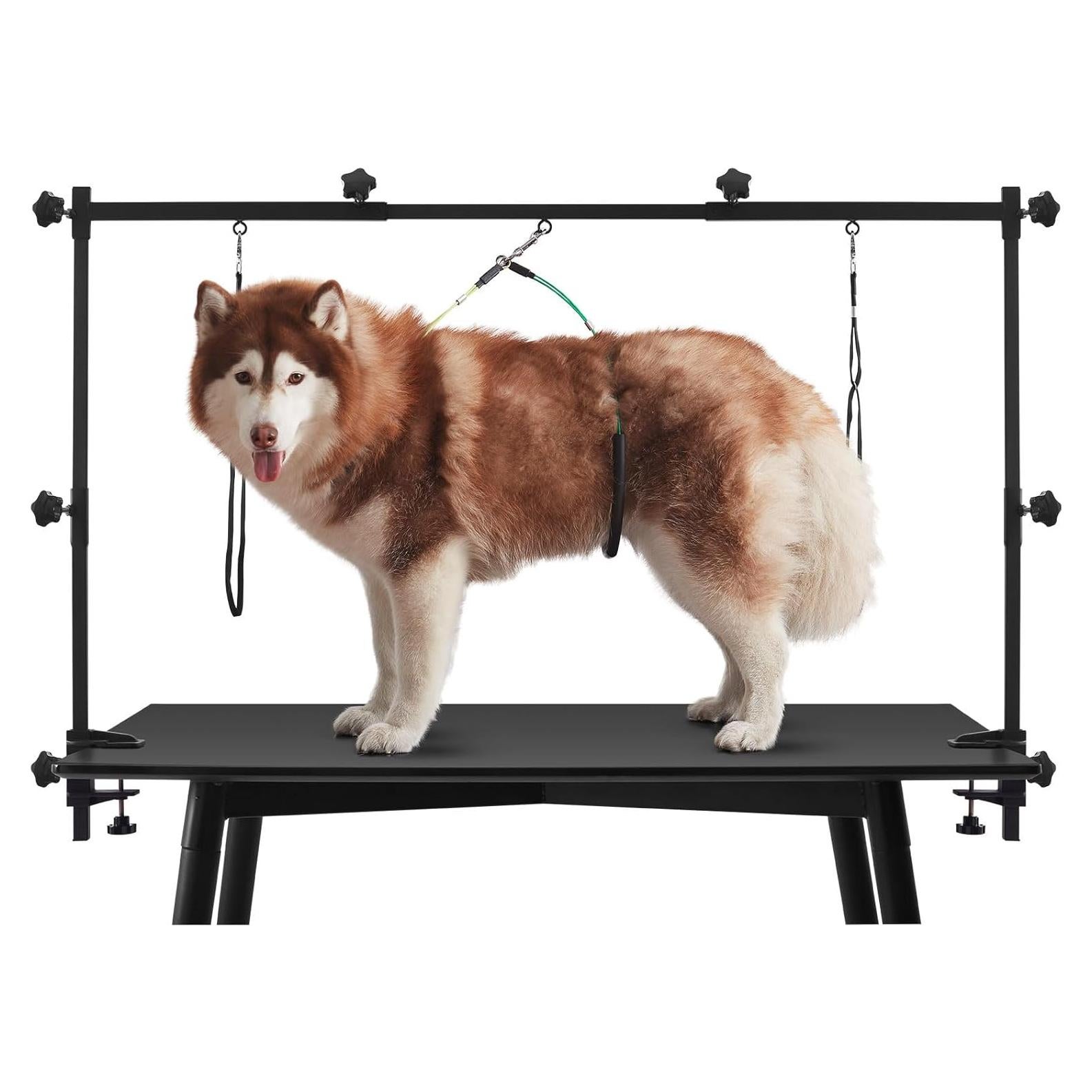 Soporte Ajustable para Mesa de Aseo Canino ZPVP 81-119 cm