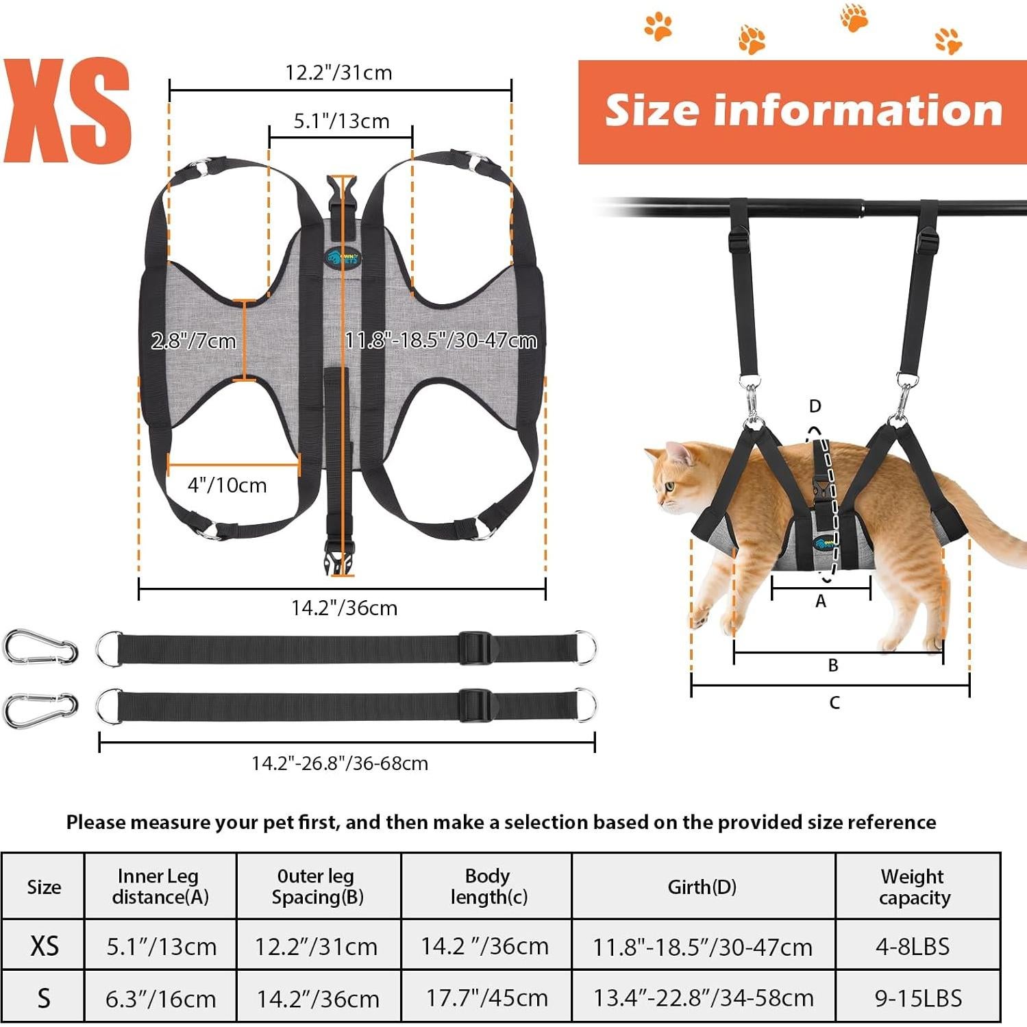 Hamaca de Aseo para Mascotas Ownpets XS Transpirable