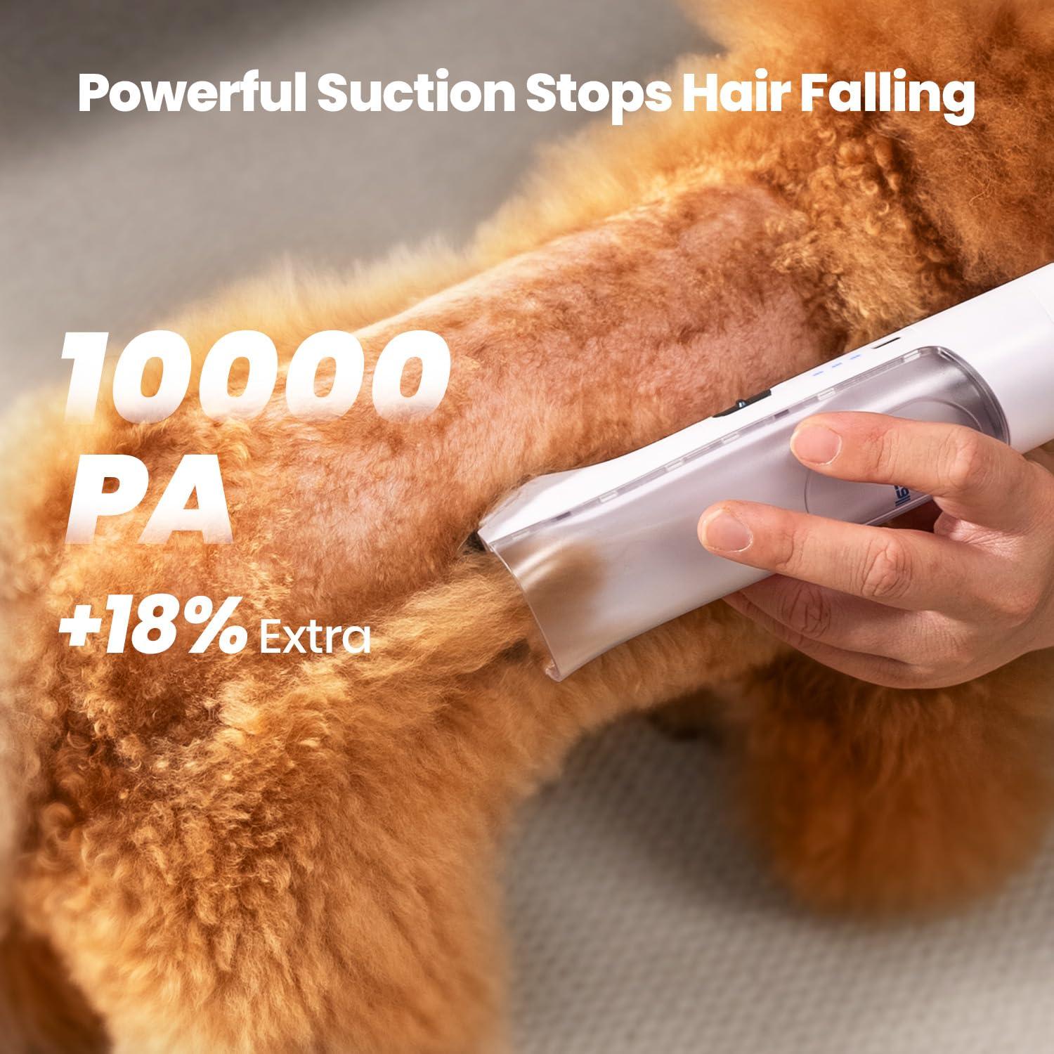 Aspiradora Inalámbrica para Acicalamiento de Perros oneisall 4 en 1