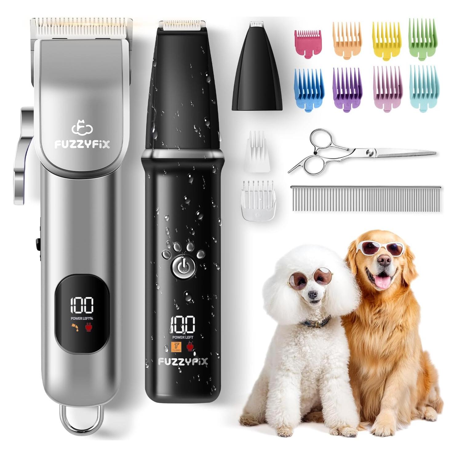 Kit de Aseo Profesional para Perros FuzzyFix PC725BX Inalámbrico