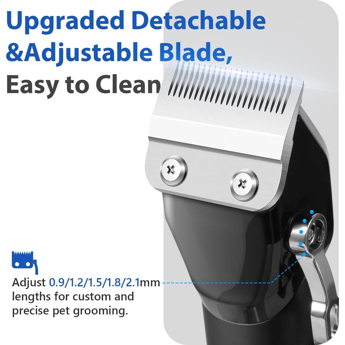 Kit de Aseo Profesional para Perros FuzzyFix PC725BX Inalámbrico