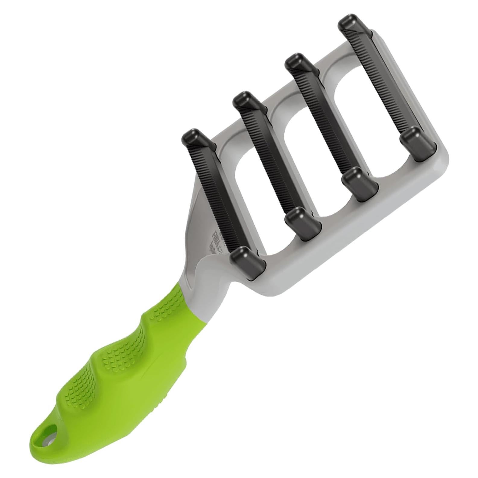 Cepillo Deshedding FUR4 para Perros de Pelo Corto - 4 Bordes de Fibra de Carbono