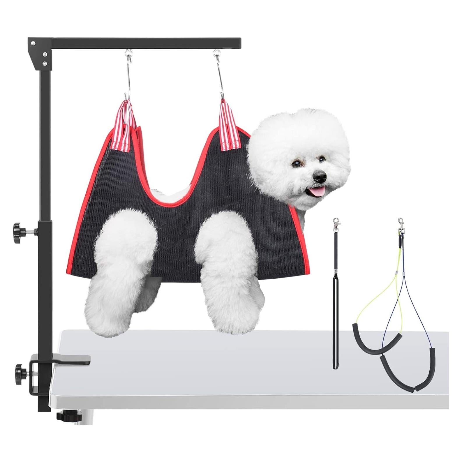 Brazo de Acicalamiento para Perros HIDOG Ajustable con Arnés