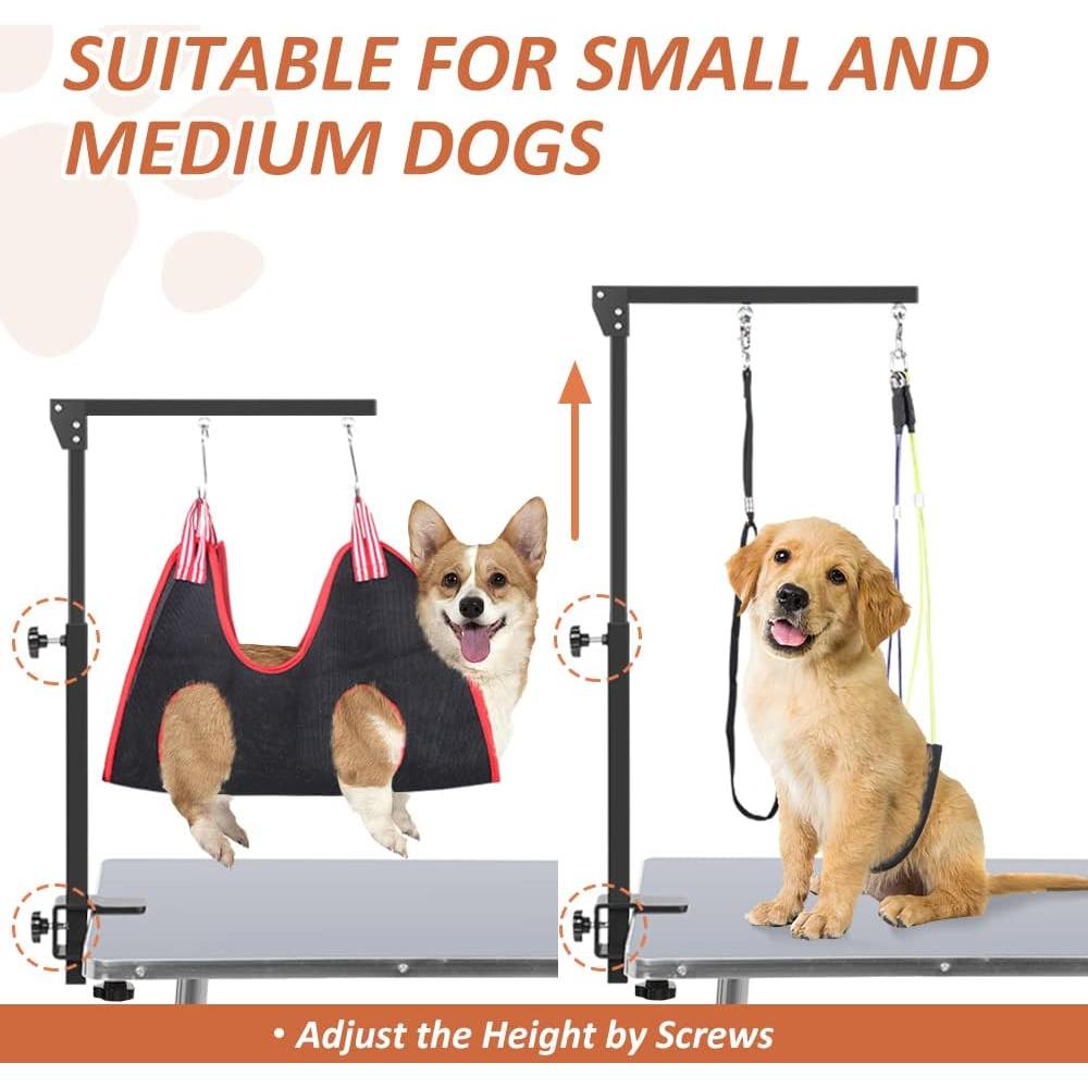 Brazo de Acicalamiento para Perros HIDOG Ajustable con Arnés