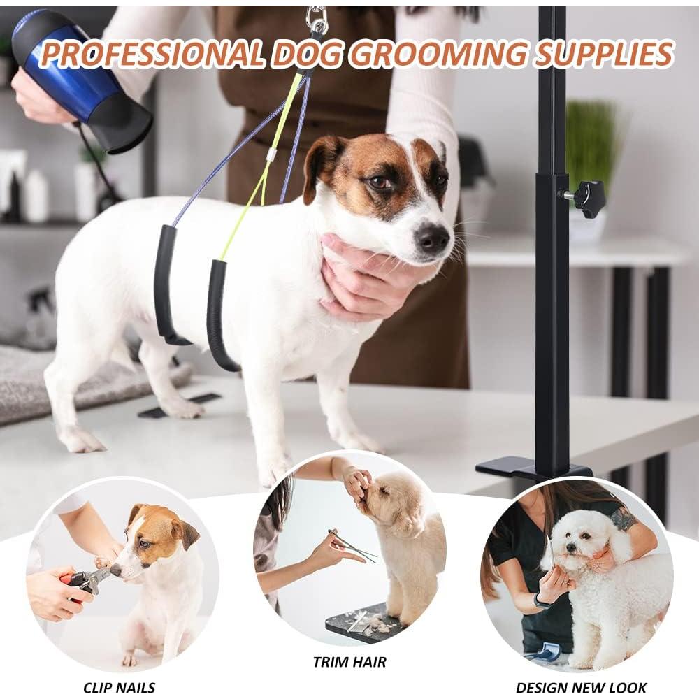 Brazo de Acicalamiento para Perros HIDOG Ajustable con Arnés